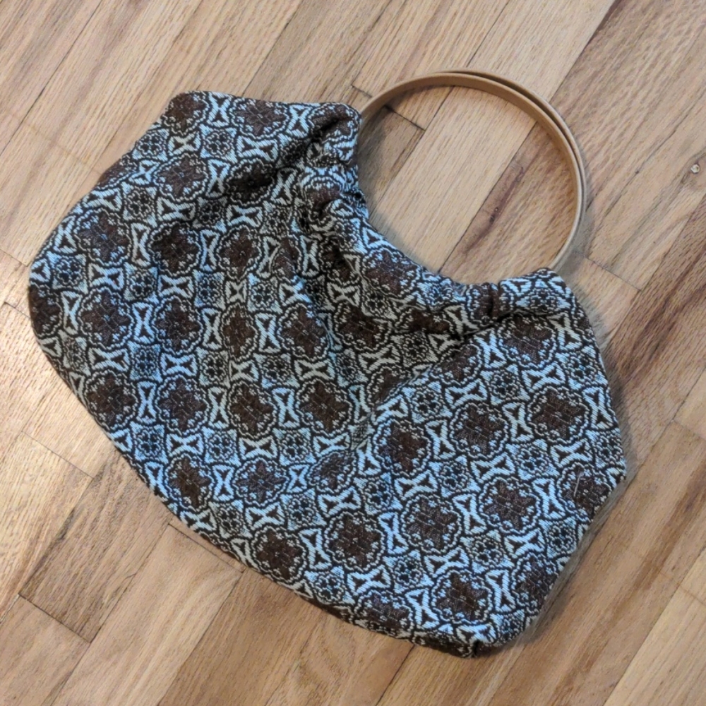 Boho carpet handbag